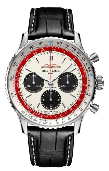 Review 2023 Breitling Navitimer B01 Chronograph 43 Boeing 747 Replica Watch AB01383B1G1P1